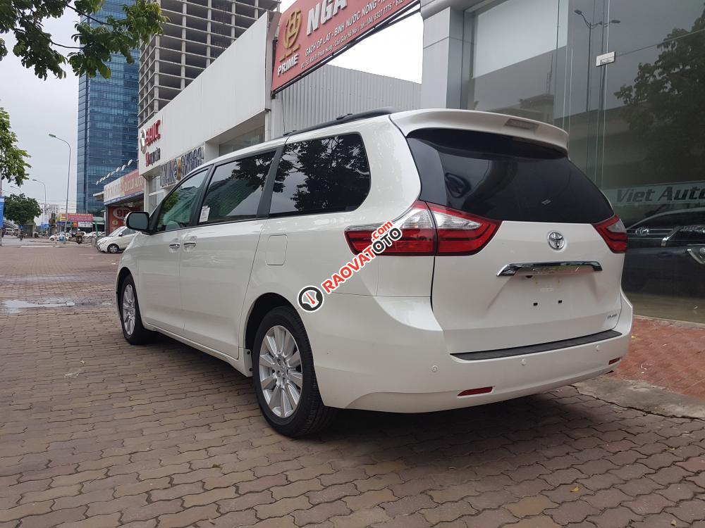 Bán ô tô Toyota Sienna 3.5 Limited Model 2018, màu trắng nội thất nâu, mới 100%-14