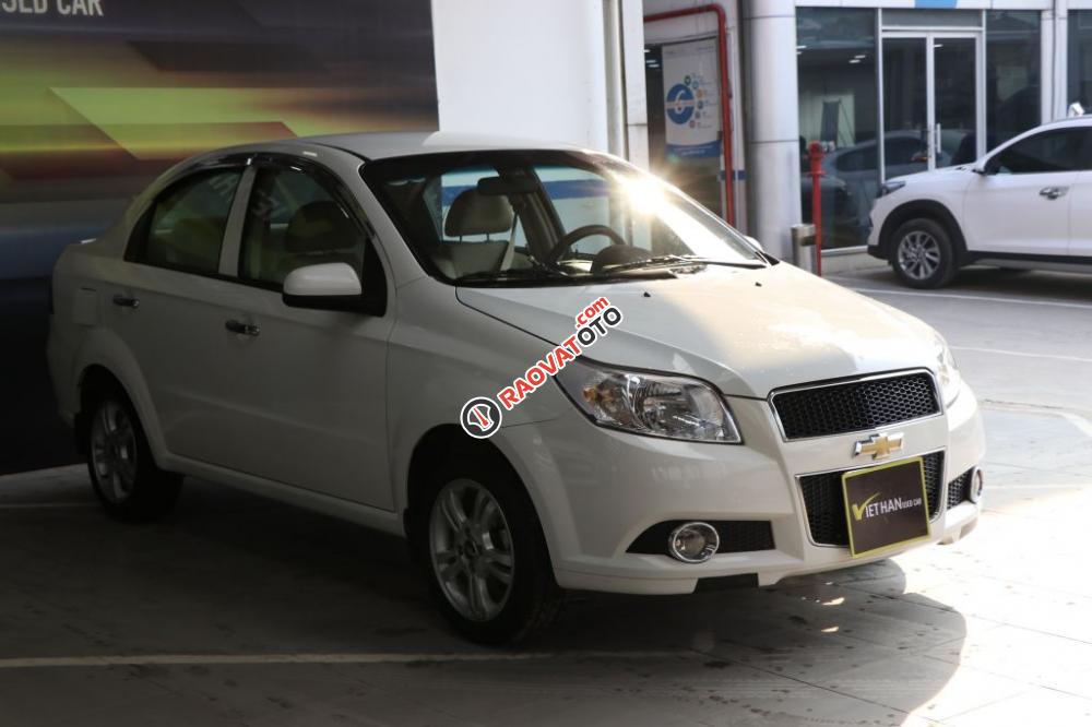 Bán ô tô Chevrolet Aveo 1.5AT 2014, màu trắng-8