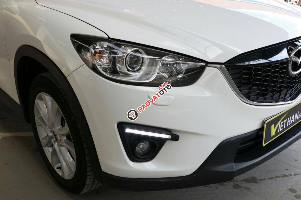 Bán Mazda CX 5 2.0AT màu trắng, số tự động, sản xuất T12/2014, biển tỉnh, 1 chủ-11