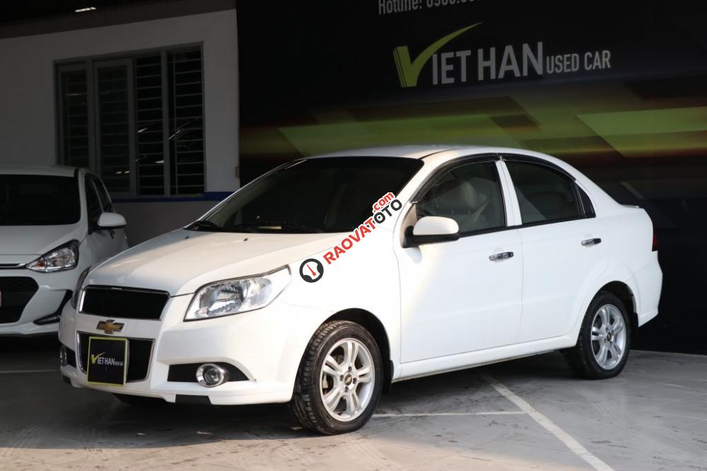 Bán ô tô Chevrolet Aveo 1.5AT 2014, màu trắng-10
