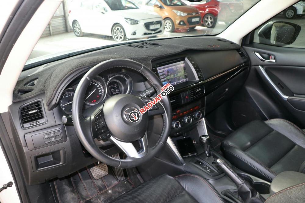 Bán Mazda CX 5 2.0AT màu trắng, số tự động, sản xuất T12/2014, biển tỉnh, 1 chủ-7