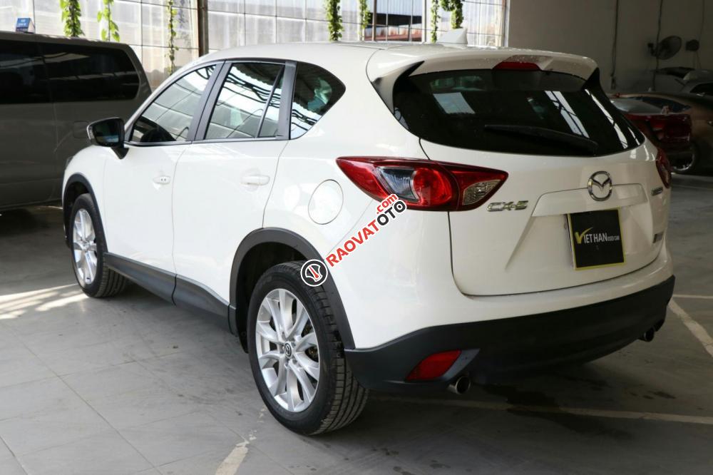 Bán Mazda CX 5 2.0AT màu trắng, số tự động, sản xuất T12/2014, biển tỉnh, 1 chủ-8