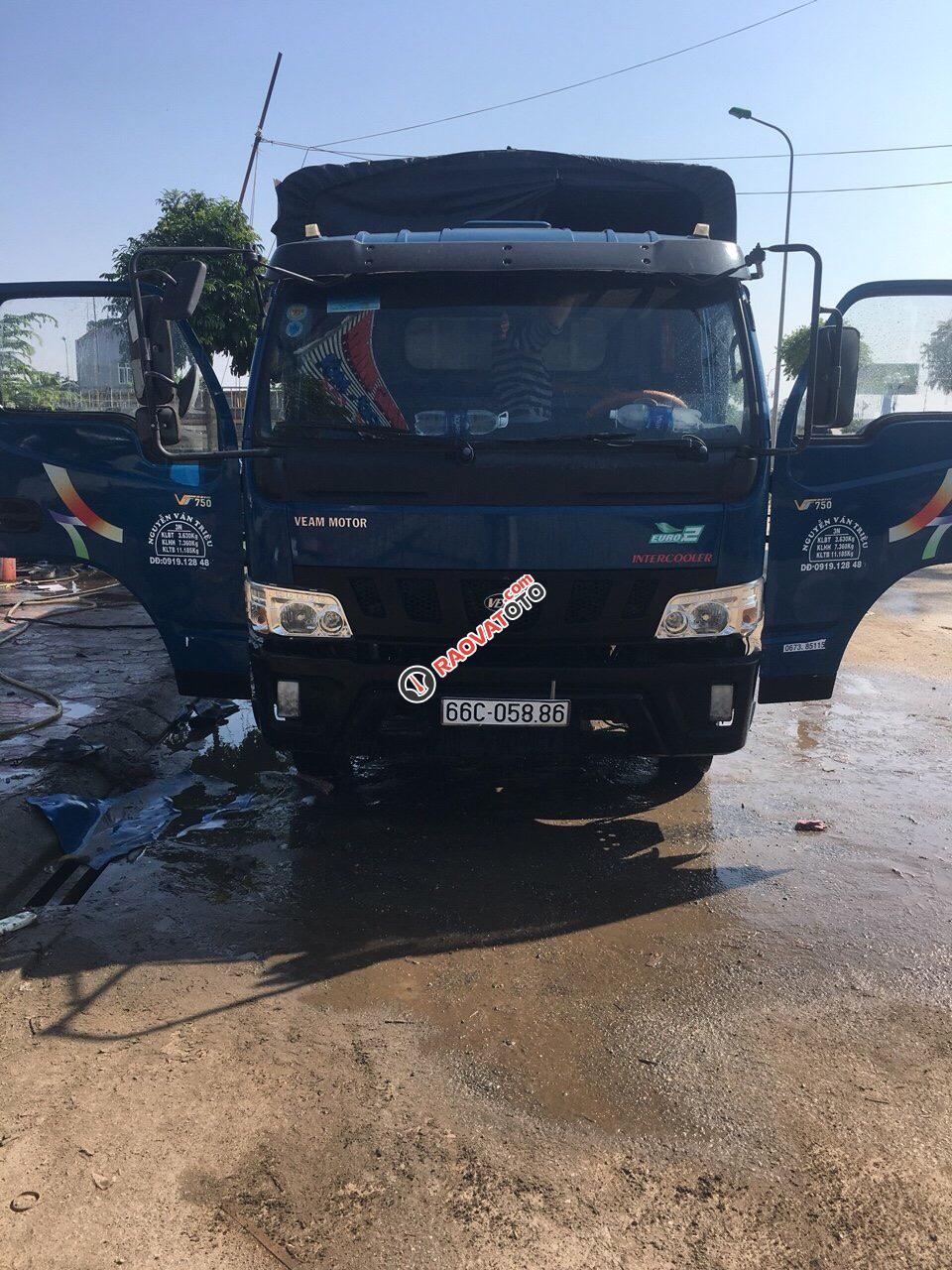 Hưng Yên Bán xe tải Veam máy Hyundai tải 7,5 tấn đã qua sử dụng, đời 2016, lốp dự phòng chưa hạ-4