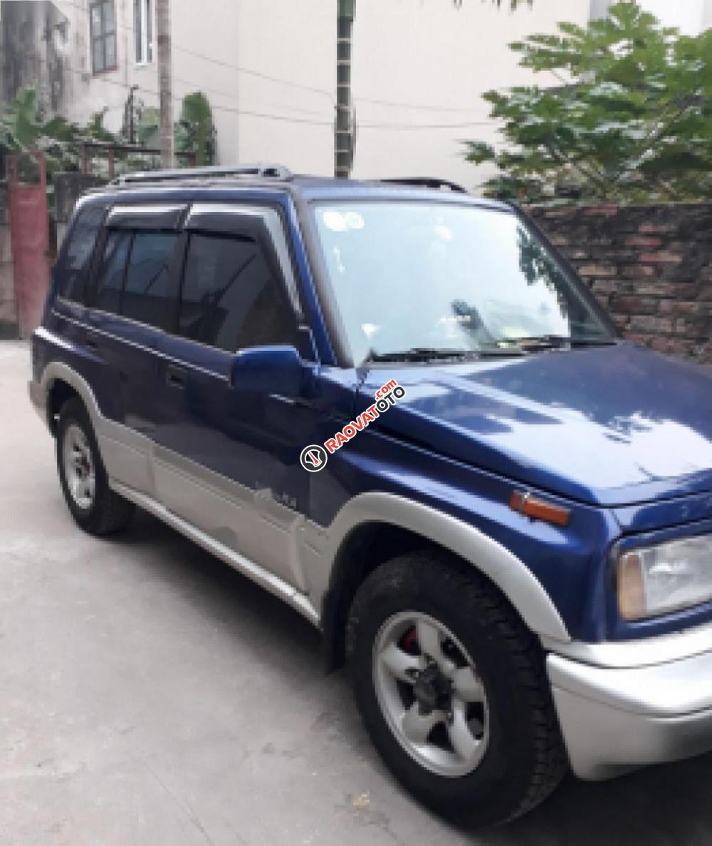 Cần bán xe Suzuki Vitara JLX năm 2004, màu xanh lam, giá tốt-1