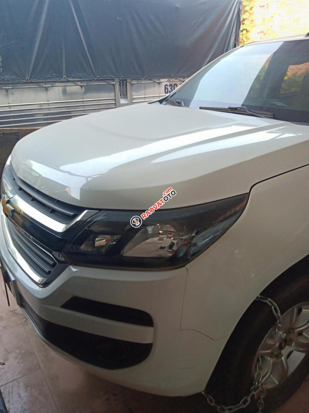 Cần thanh lý ô tô ngân hàng Chevrolet Colorado LT sản xuất 2016, màu trắng, nhập khẩu-0