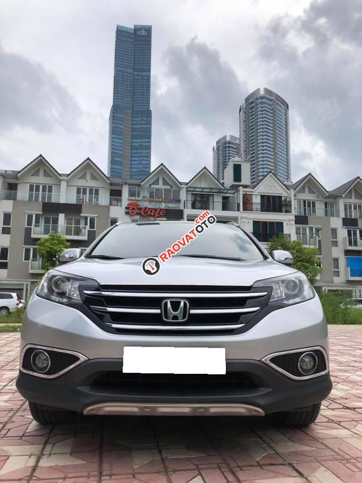 Kẹt tiền bán Honda CRV 2014 bản 2.4 màu bạc cực chất đầy phong cách-6