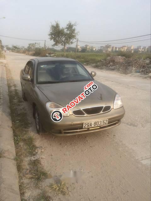 Bán xe Daewoo Nubira II năm sản xuất 2002, màu nâu-5