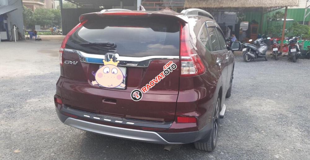 Bán xe Honda CR V 2.4 TG đời 2017, màu đỏ-2