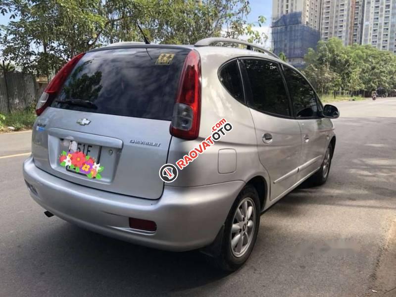 Gia đình bán Chevrolet Vivant, 7 chỗ ngồi, sản xuất năm 2008, số sàn, màu bạc, biển số thành phố-1