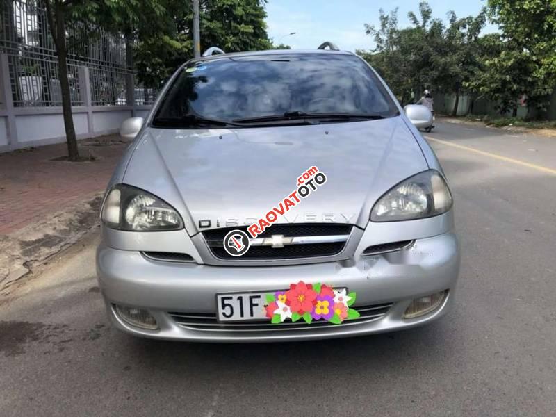 Gia đình bán Chevrolet Vivant, 7 chỗ ngồi, sản xuất năm 2008, số sàn, màu bạc, biển số thành phố-5