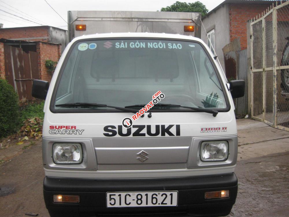 Suzuki Super Carry Truck đời 2015, có máy lạnh, đi đúng 5.600km như xe mới-9