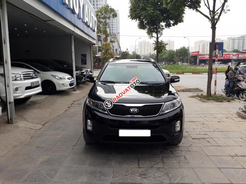 Bán Kia Sorento 2.4AT sản xuất năm 2016, màu đen-1