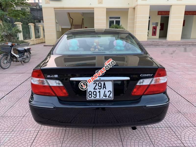 Bán Toyota Camry 2.4 2003, màu đen, giá 29.5tr-2