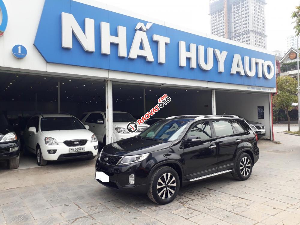 Bán Kia Sorento 2.4AT sản xuất năm 2016, màu đen-0