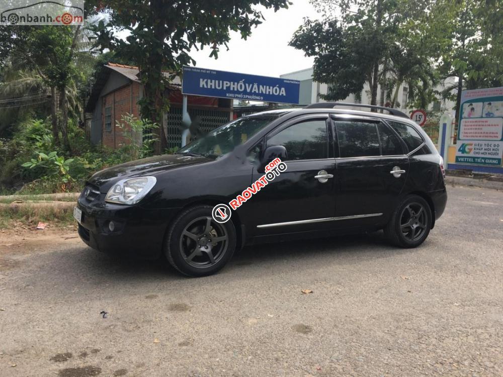 Bán ô tô Kia Carens 2.0 đời 2010, màu đen xe gia đình-2