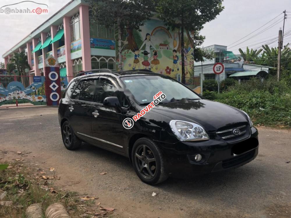 Bán ô tô Kia Carens 2.0 đời 2010, màu đen xe gia đình-8