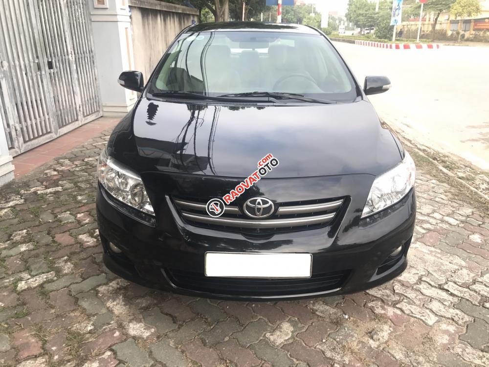 Cần bán Toyota Corolla altis 1.8 G đời 2009, màu đen. Hàng siêu mới-0