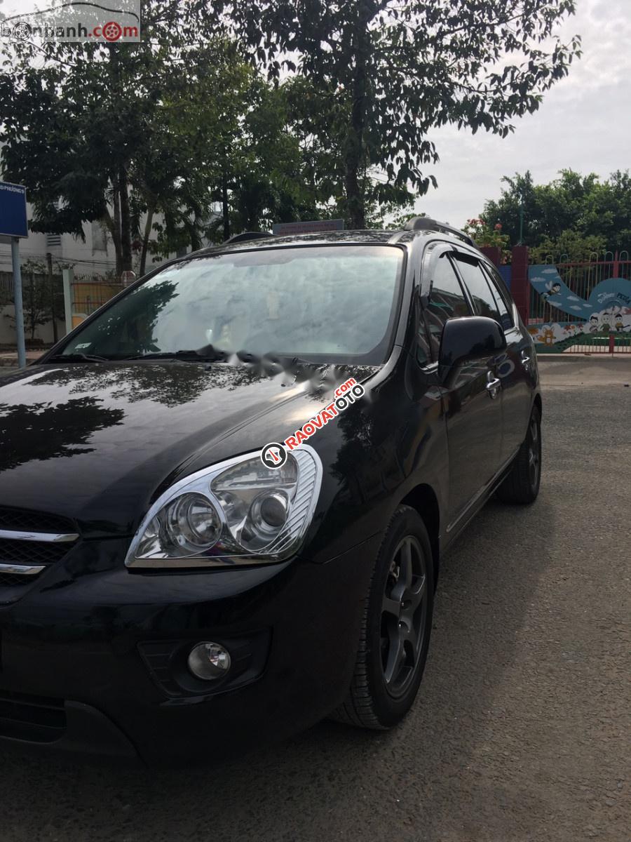 Bán ô tô Kia Carens 2.0 đời 2010, màu đen xe gia đình-4