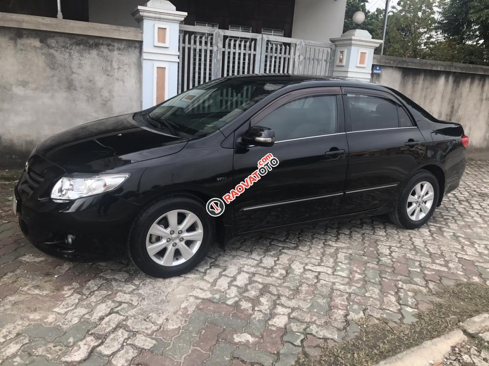 Cần bán Toyota Corolla altis 1.8 G đời 2009, màu đen. Hàng siêu mới-1