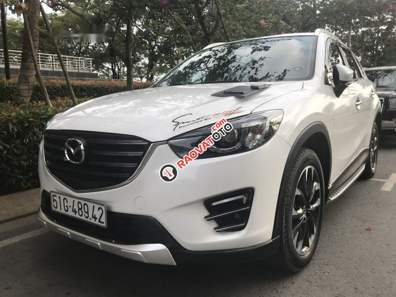 Cần bán Mazda CX 5 2.0AT đời 2017, màu trắng, nhập khẩu nguyên chiếc-1