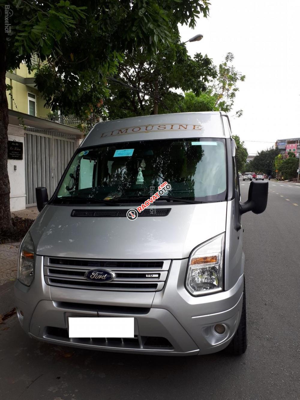 Bán xe Ford Transit Lx năm 2014, màu bạc-1