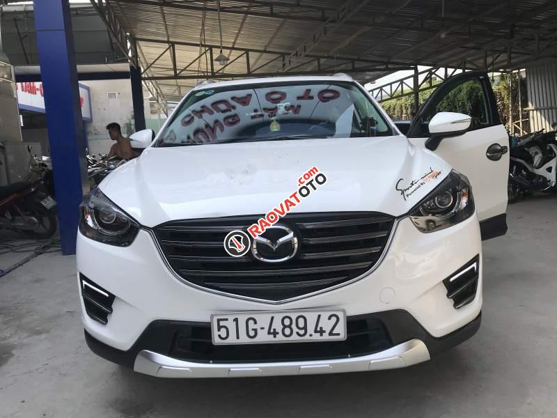 Cần bán Mazda CX 5 2.0AT đời 2017, màu trắng, nhập khẩu nguyên chiếc-0