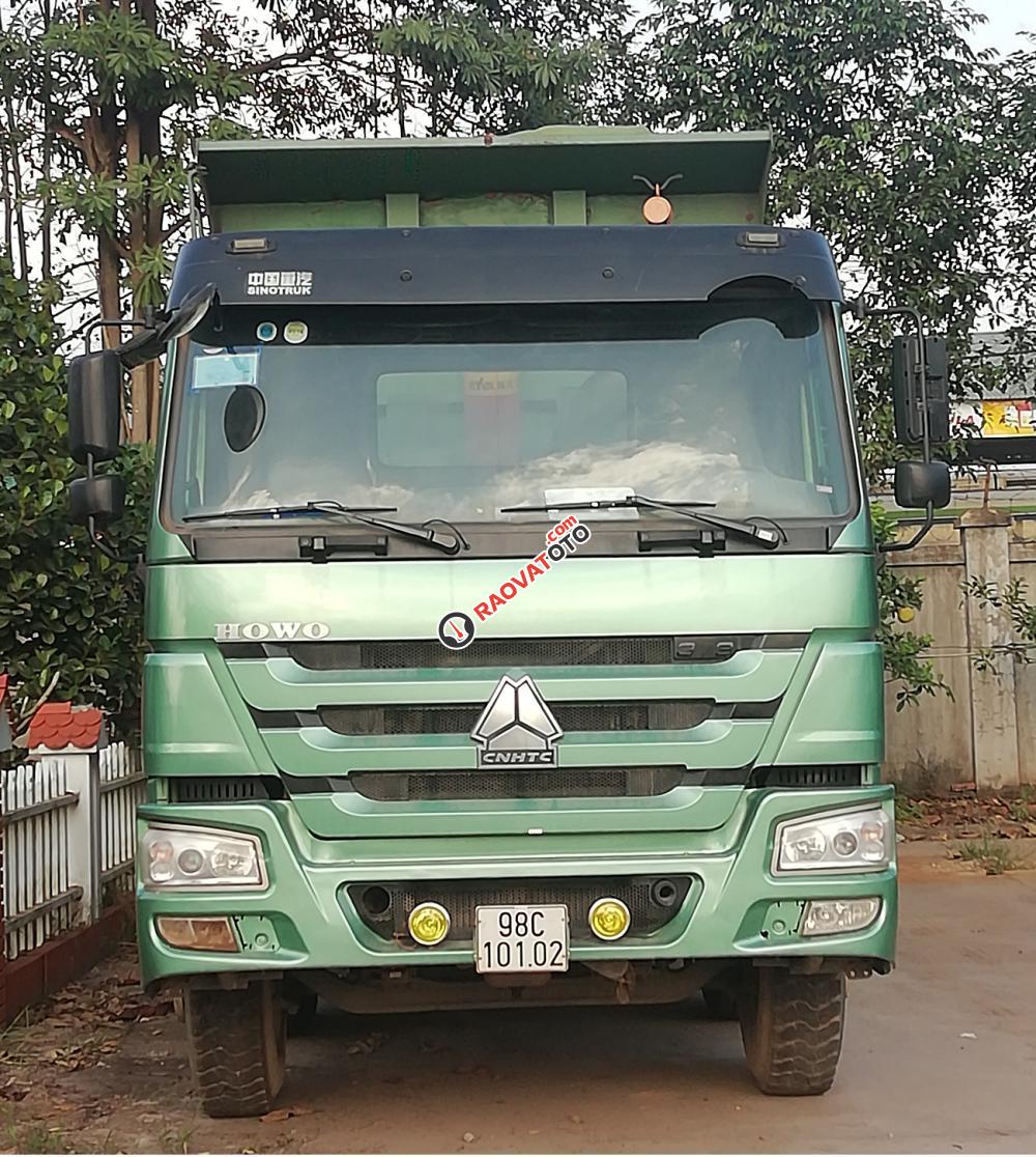 Bán xe tải ben Howo 4 chân 371 Hp đời 2015, tải trọng 16,8 tấn-1
