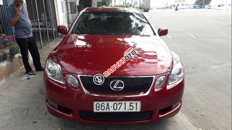 Bán ô tô Lexus GS 300 năm 2005, màu đỏ, xe nhập, 680tr-0