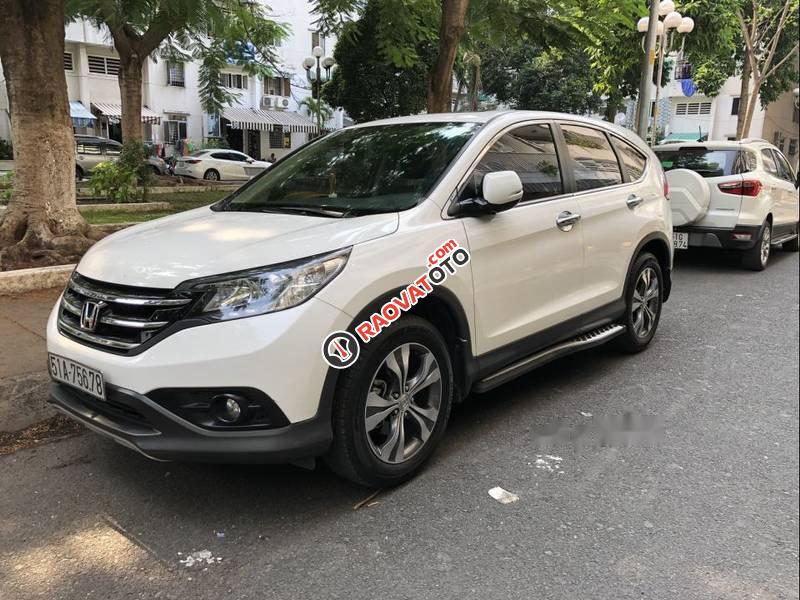 Bán Honda CR V 2.4 đời 2014, màu trắng, nhập khẩu nguyên chiếc, giá tốt-3