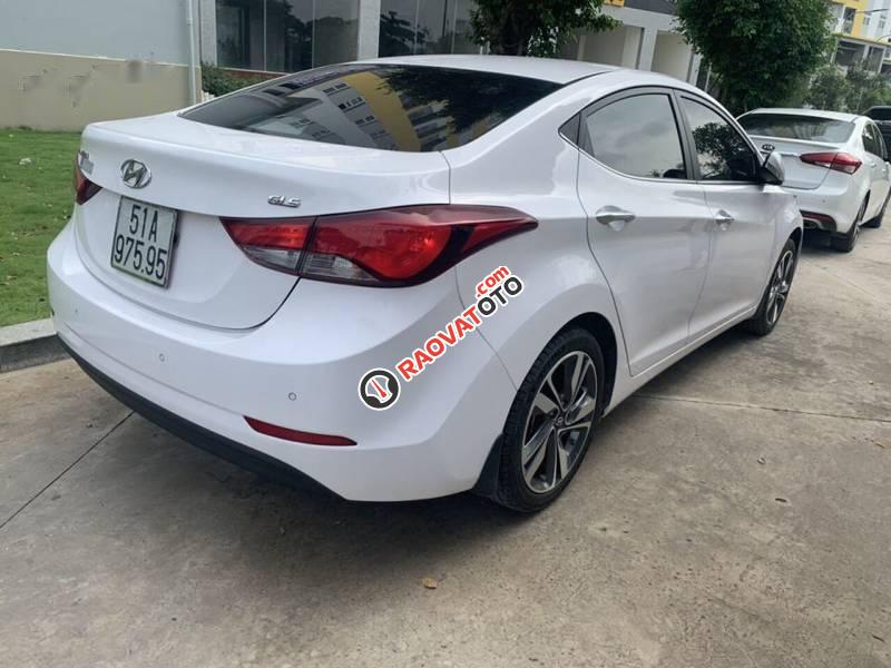 Bán Hyundai Elantra 1.8AT đời 2014, màu trắng, nhập khẩu  -1