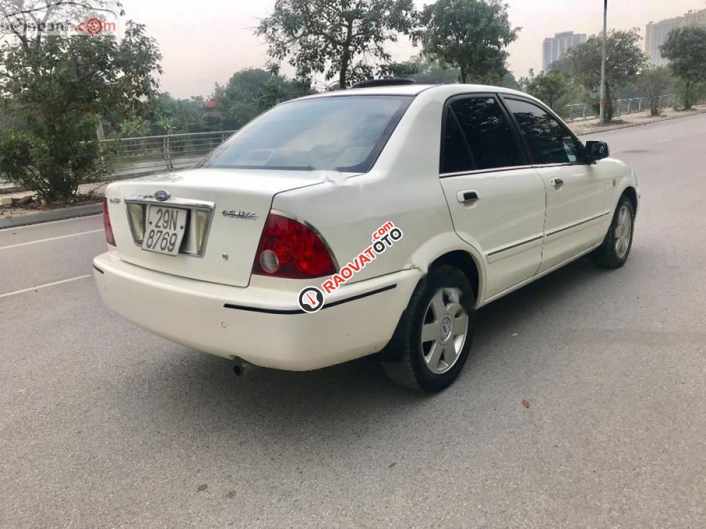 Bán Ford Laser 1.8 MT đời 2003, màu trắng, xe nhập-7