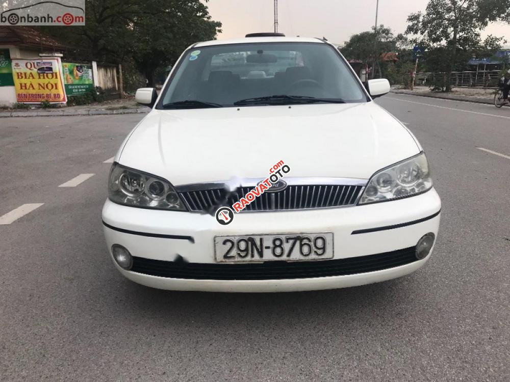 Bán Ford Laser 1.8 MT đời 2003, màu trắng, xe nhập-8