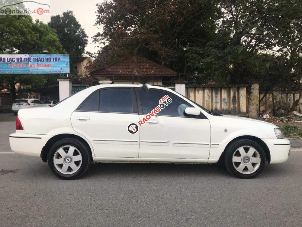 Bán Ford Laser 1.8 MT đời 2003, màu trắng, xe nhập-3