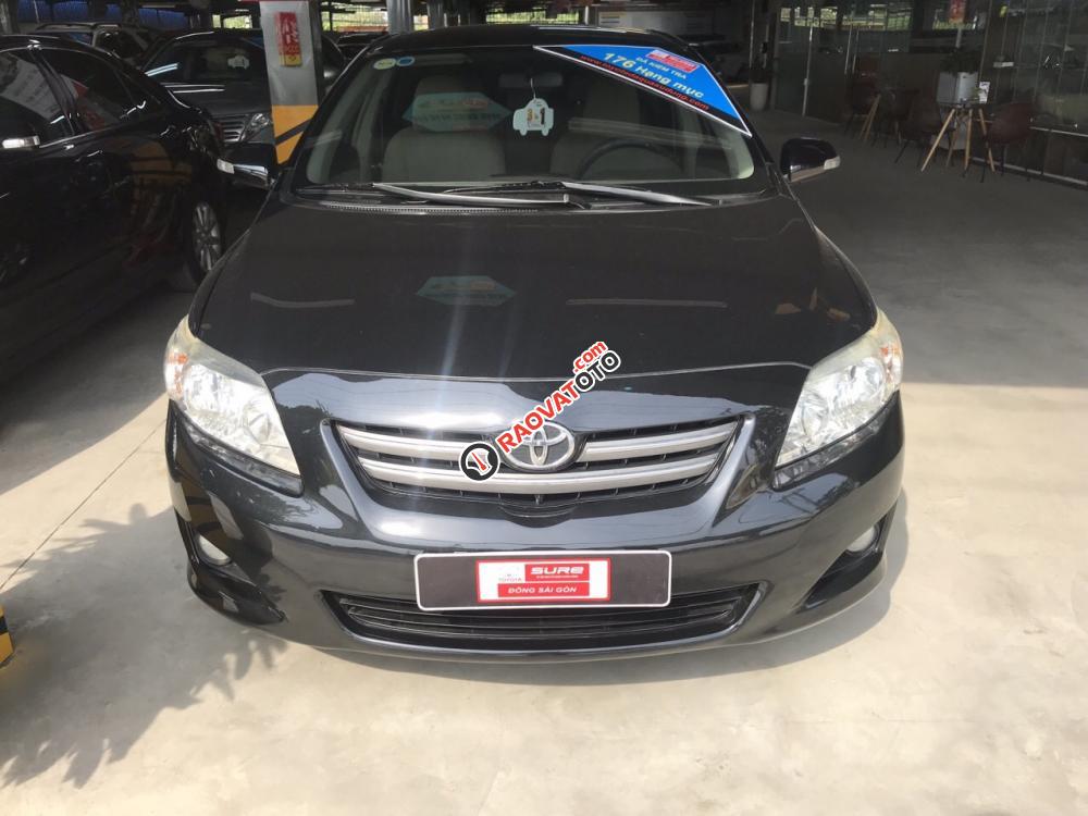 Bán xe Toyota Altis 1.8 số sàn đời 2008, màu đen-0