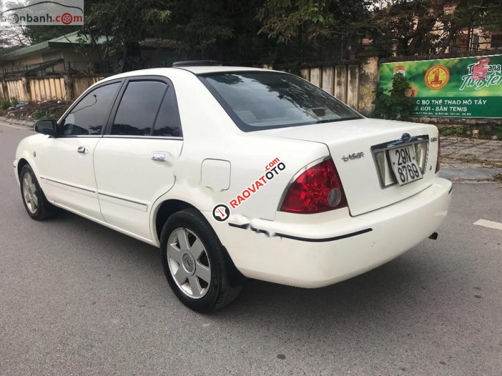 Bán Ford Laser 1.8 MT đời 2003, màu trắng, xe nhập-9