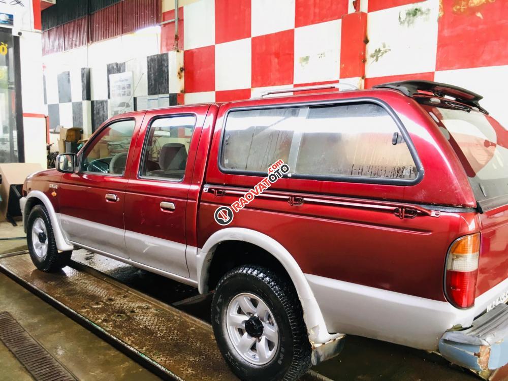 Cần bán xe Ford Ranger XLT sản xuất 2002, màu đỏ 2 cầu máy dầu-2