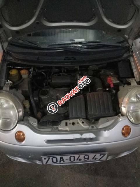 Bán Daewoo Matiz MT sản xuất 2013, màu bạc, xe đẹp -1