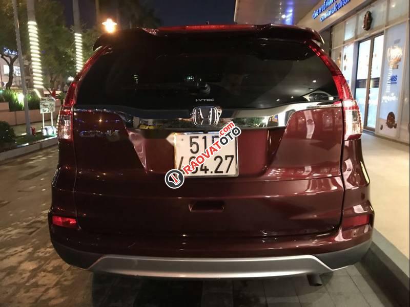 Bán Honda CR V 2.4TG 2017, màu đỏ, nhập khẩu nguyên chiếc-3