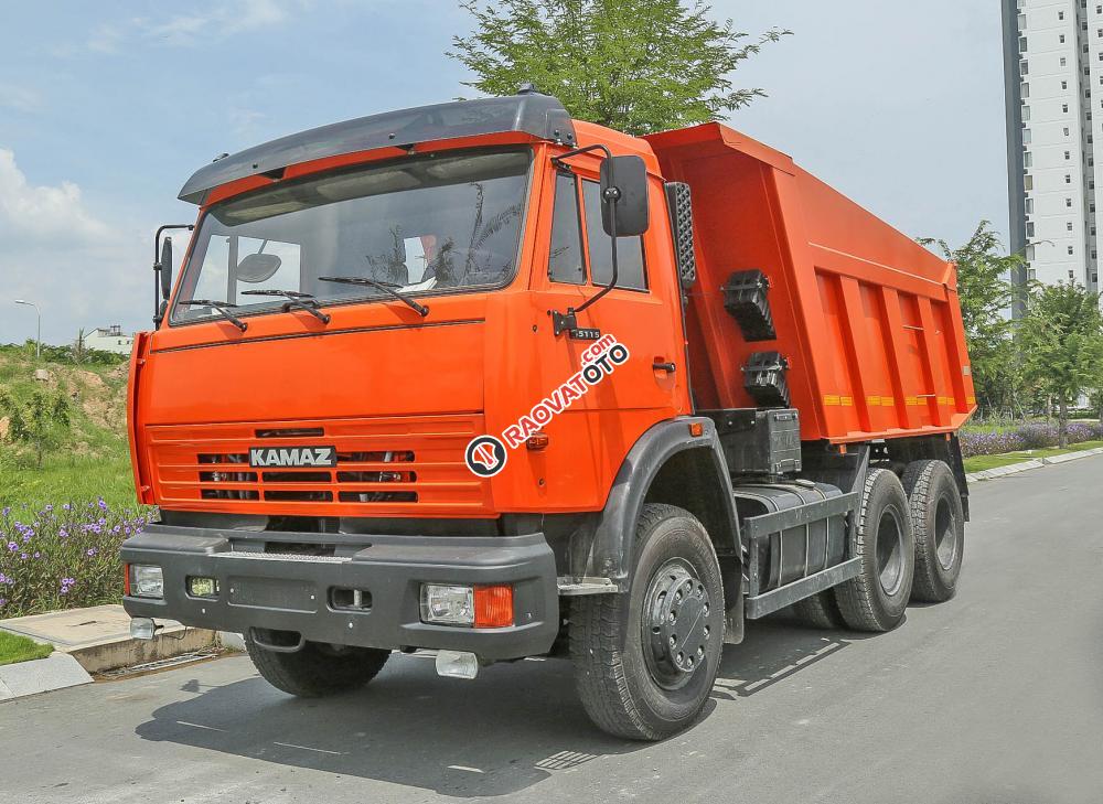 Xe ben Kamaz 65115(6X4), thùng ben 10,3M3, nhập khẩu nguyên chiếc từ CHLB Nga-1
