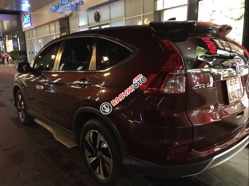 Bán Honda CR V 2.4TG 2017, màu đỏ, nhập khẩu nguyên chiếc-1