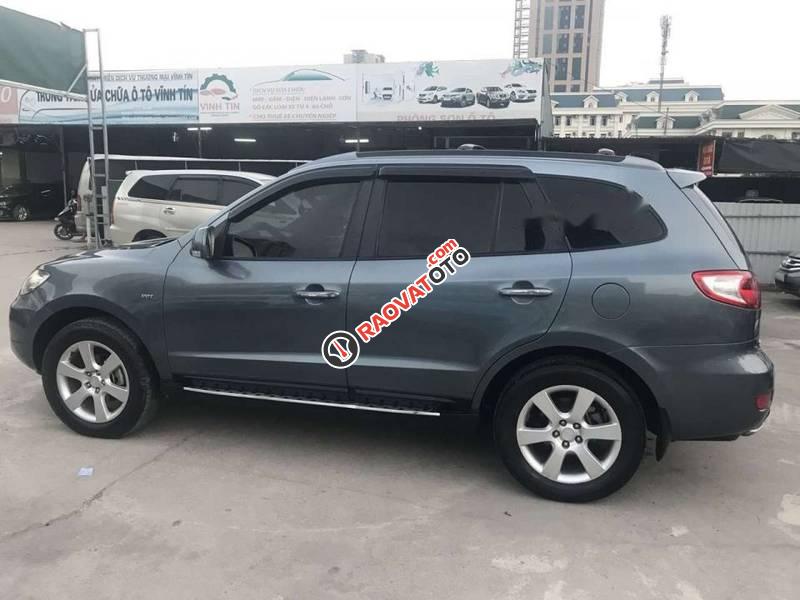 Bán xe Hyundai Santa Fe MLX  2007, màu xanh lam, nhập khẩu-3