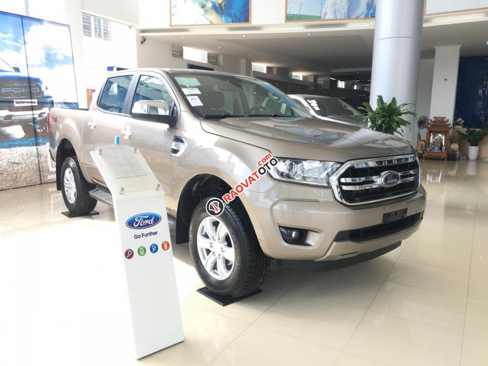 Bán Ford Ranger XLT 4x4 2018, màu ghi vàng, nhập khẩu, giá chỉ từ 754tr - ĐT 0969921094-2