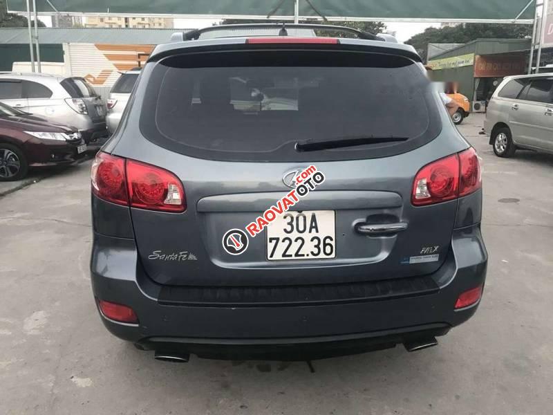 Bán xe Hyundai Santa Fe MLX  2007, màu xanh lam, nhập khẩu-4