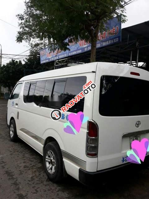 Bán xe Toyota Hiace MT năm sản xuất 2005, xe nhà chạy dịch vụ máy êm-0