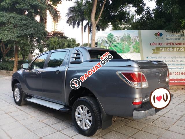 Ô Tô Thủ Đô bán Mazda BT50 2.2AT 2015, màu xám, 505 triệu-0