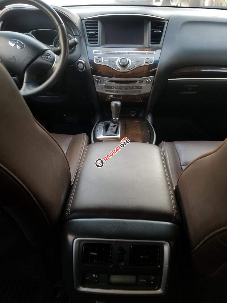 Bán xe Infiniti QX60 đăng ký lần đầu 6/2015, màu trắng nhập từ Mỹ-3