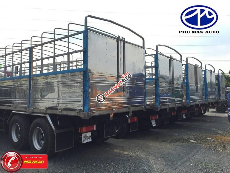 Bán xe tải 4 chân Dongfeng Hoàng Huy tải trọng 17T9-0