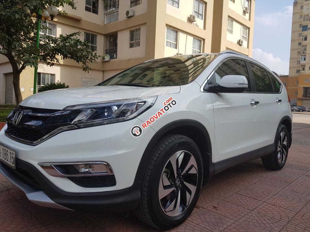 Bán Honda CR V 2.4 TG đời 2017, màu trắng-10