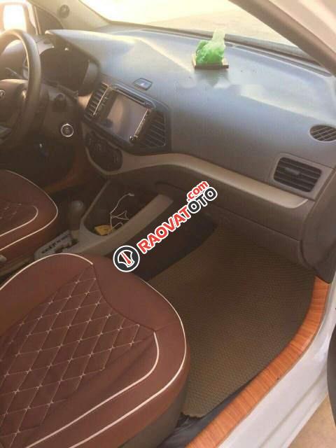 Bán ô tô Kia Morning AT 2013, màu trắng, xe rất đẹp-0