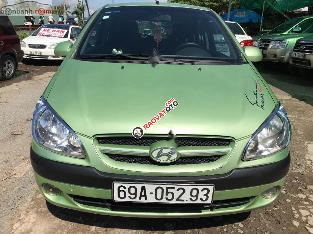 Cần bán lại xe Hyundai Getz 1.1 năm sản xuất 2008, màu xanh lam, nhập khẩu nguyên chiếc chính chủ-0